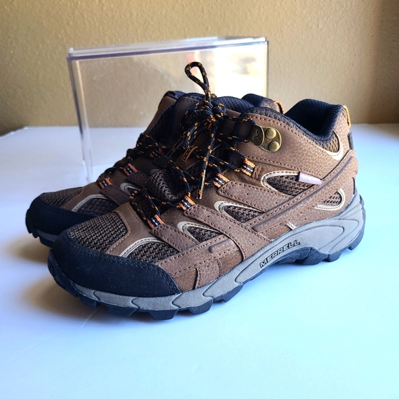 Merrell Moab 2 Mid Waterproof Hiking Shoe - Kids/Youth size 4.5 - Picture 7 of 12